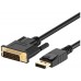Ewent Cable Displayport A DVI-D 24+1, 1.2 - 1,8mt