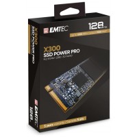 SSD M.2 2280 128GB EMTEC POWER PRO X300 NVMe PCIe Gen 3.0 x 4 (120) (Espera 4 dias)