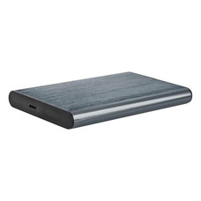 Gembird Caja USB 3.1 2.5 "" USB-C Alum.Cepill Gris