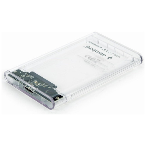 Gembird Carcasa 2.5" USB3.2 Transpare.Bolsa Trans.-IA31 Gembird Carcasa 2.5" USB3.2 Transpare.Bolsa Trans.