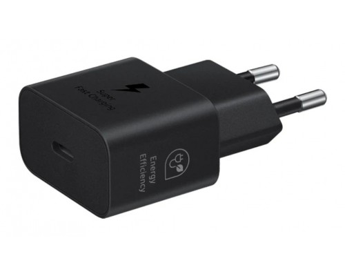 CARGADOR SAMSUNG USB-C 25W GAN NEGRO SIN CABLE EP-T2510NBEGWW