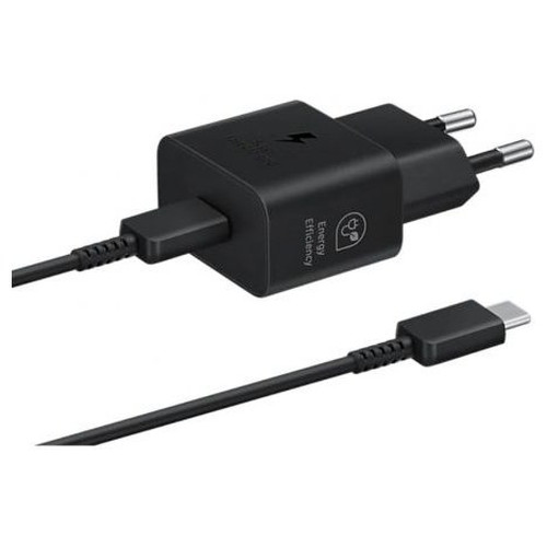 CARGADOR SAMSUNG EP-T2510 USB-C 25W GAN NEGRO CON CABLE-SX35 CARGADOR SAMSUNG EP-T2510 USB-C 25W GAN NEGRO CON CABLE