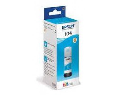 TINTA EPSON C13T00P240 104 ECOTANK CYAN