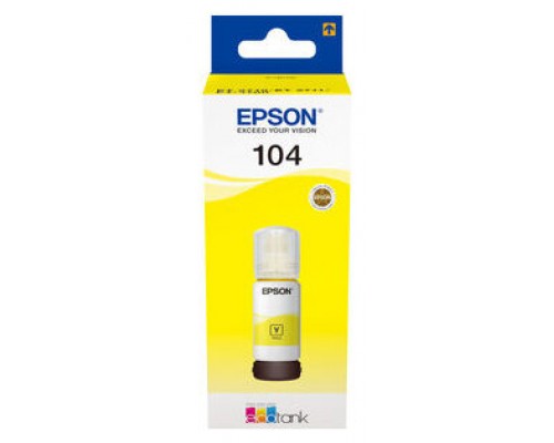 TINTA EPSON C13T00P440 104 ECOTANK AMARILLO