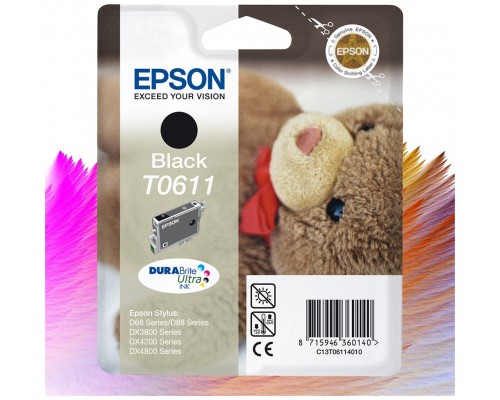 TINTA EPSON C13T06114020 T0611 NEGRO