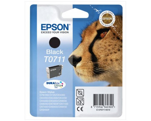 TINTA EPSON C13T07114012 T0711 NEGRO