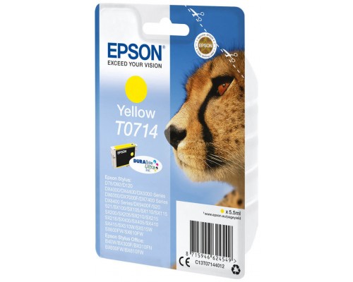 TINTA EPSON C13T07144022 T0714 AMARILLO