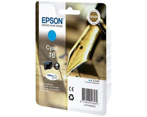 TINTA EPSON C13T16224012 Nº 16 CIAN