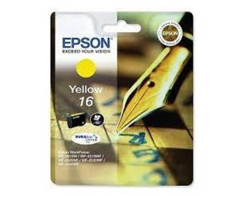 TINTA EPSON C13T16244012 Nº 16 AMARILLO