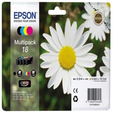 TINTA EPSON C13T18064010 Nº 18 PACK CUATRICOLOR