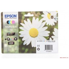 TINTA EPSON C13T18164012 18XL PACK CUATRICOLOR