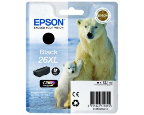 TINTA EPSON C13T26214010 Nº26XL NEGRO