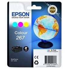 TINTA EPSON C13T26704010 Nº 267 TRICOLOR C/M/Y