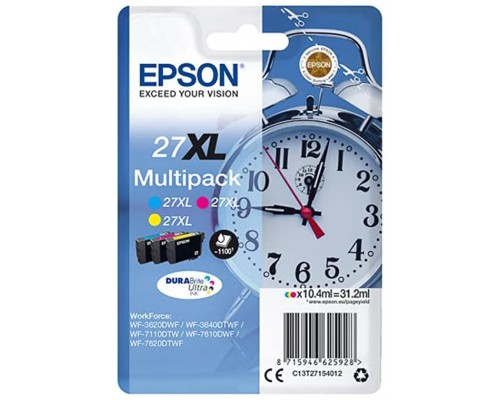 TINTA EPSON C13T27154012 Nº 27XL TRICOLOR