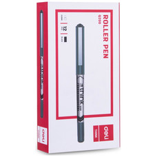DELI Roller tinta liquida Think punta 0,5mm negro-IR43 DELI Roller tinta liquida Think punta 0,5mm negro