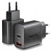 NGS CARGADOR GAN ULTRARAPIDO 20W USB-C+ USB-A