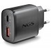 NGS CARGADOR GAN ULTRARAPIDO 45W USB-C+ USB-A