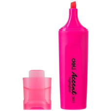 DELI Marcador fluorescente Deli Accent punta biselada 1-5mm rosa-IR21 DELI Marcador fluorescente Deli Accent punta biselada 1-5mm rosa