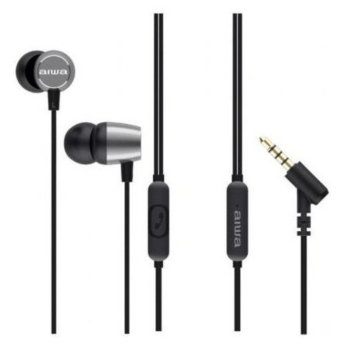 AURICULAR INTRAUDITIVO AIWA ESTM-30SL PLATA 3,5mm
