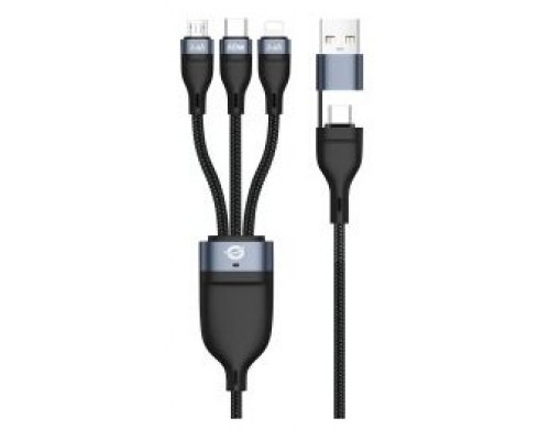 CABLE USB 3IN1 2M CONCEPTRONIC PD 3.0 60W 20V 3A