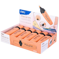 DELI Marcador fluorescente Macaron punta biselada 1-5mm naranja-IR23 DELI Marcador fluorescente Macaron punta biselada 1-5mm naranja