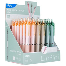 DELI Portaminas con grip Scribe mina 0,5mm-IR51 DELI Portaminas con grip Scribe mina 0,5mm