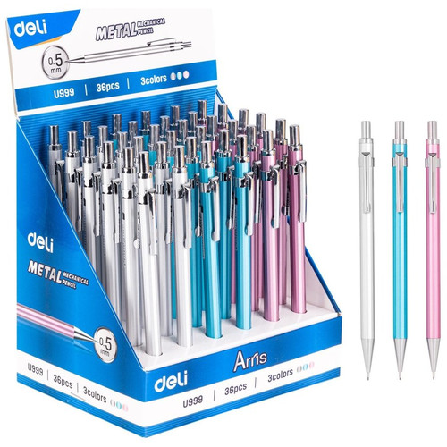 DELI Portaminas Elite 0,5mm colores surtidos