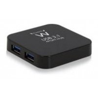 Ewent EW1134 hub de interfaz USB 3.2 Gen 2 (3.1 Gen 2) Type-A 5000 Mbit/s Negro (Espera 4 dias)-SX30 Ewent EW1134 hub de interfaz USB 3.2 Gen 2 (3.1 Gen 2) Type-A 5000 Mbit/s Negro (Espera 4 dias)