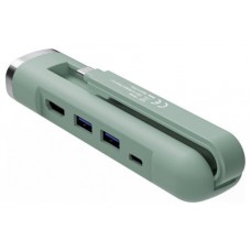 DOCKING EWENT MULTIPUERTO USB-C HDMI 4K 100W