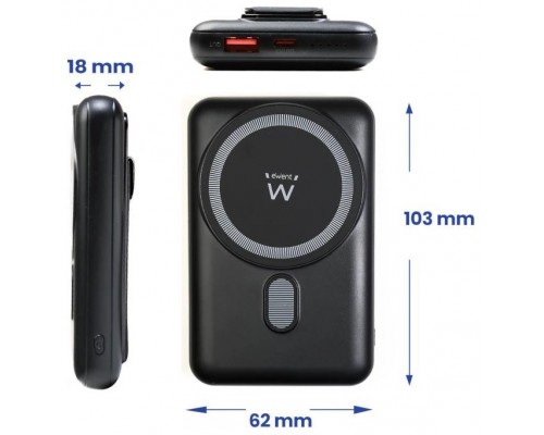 EWENT POWERBANK 10000mAh MagSafe PD 22,5W