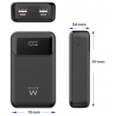 EWENT POWERBANK 65W, 20000mAh CARGA RÁPIDA
