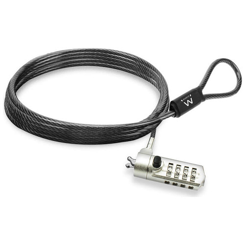 EWENT CANDADO PARA PORTÁTIL CON COMBINACIÓN WEDGE-IA40 EWENT CANDADO PARA PORTÁTIL CON COMBINACIÓN WEDGE