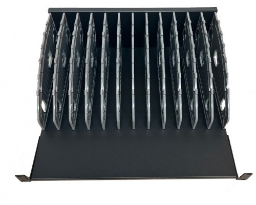 Ewent EW1721 organizador para estación de carga Acrilonitrilo butadieno estireno (ABS), Metal, Plástico Negro (Espera 4 dias)