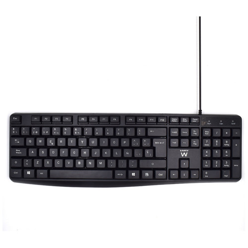 Ewent EW3001 teclado escritura silenciosa USB-IA29 Ewent EW3001 teclado escritura silenciosa USB