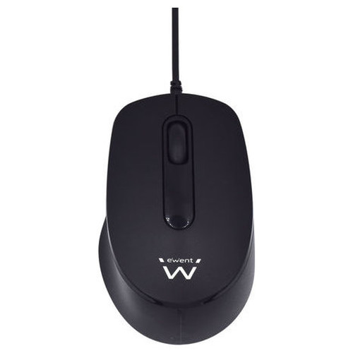 RATON EWENT EW3159 OPRTICO 1000DPI USB NEGRO