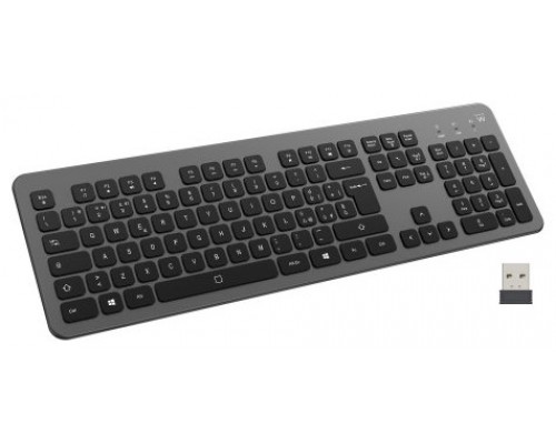 TECLADO EWENT SLIM INALAMBRICO MULTICONEXION BT Y WIFI