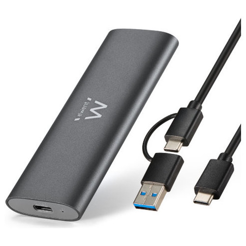 Ewent EW7061 caja para disco duro externo Caja externa para unidad de estado sólido (SSD) Gris Oscuro (Espera 4 dias)-SX30 Ewent EW7061 caja para disco duro externo Caja externa para unidad de estado sólido (SSD) Gris Oscuro (Espera 4 dias)