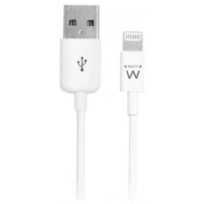 CABLE USB EWENT LIGHTNING- USB-A 2.0M BLANCO