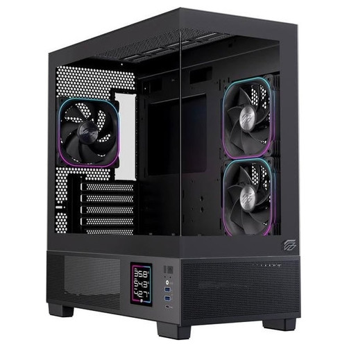 CAJA ATX SEMITORRE EINAREX SM501D RGB NEGRA
