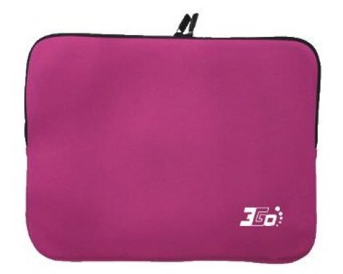 BOLSA PORTATIL 3GO 10.2" FUNDA NEOPRENO ROSA