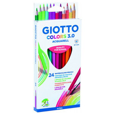 GIOTTO C.24 LAPICES COLORS 3.0 COLORES SURTIDOS