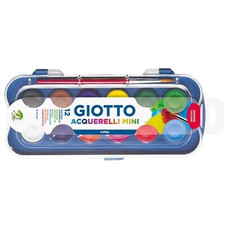 GIOTTO C.24 ACUARELAS MINI 23MM + PINCEL