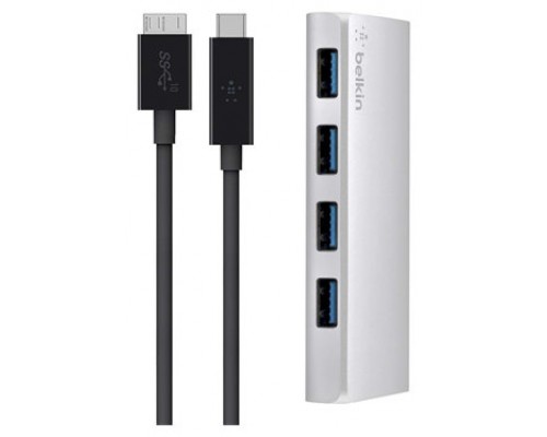 HUB USB-C BELKIN F4U088VF A 4xUSB-A 3.0 5Gps 900mA