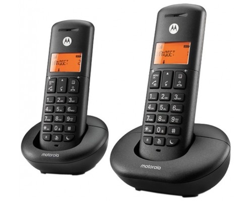 MOTOROLA E202 Telefono DECT Call Blocking Duo