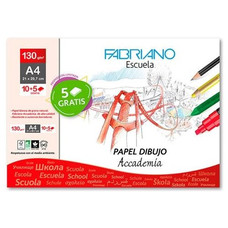 FABRIANO PAQ.10 LAMINAS DIBUJO 130G A4-IR47 FABRIANO PAQ.10 LAMINAS DIBUJO 130G A4