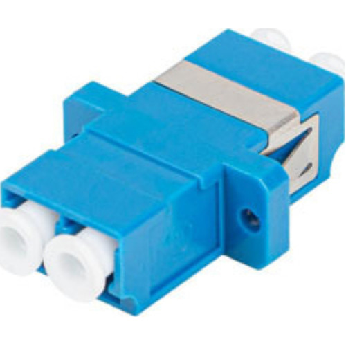 ADAPTADOR FIBRA OPTICA LANBERG LC/UPC MONOMODO DUPLEX AZUL