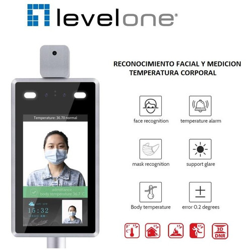 CAMARA IP CON MEDICION DE TEMPERATURA Y RECONOCIMIENTO-SX20 CAMARA IP CON MEDICION DE TEMPERATURA Y RECONOCIMIENTO