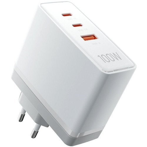 CARGADOR PARED 100W 2xUSB-C/USB-A BLANCO VENTION (Espera 4 dias)-SX99 CARGADOR PARED 100W 2xUSB-C/USB-A BLANCO VENTION (Espera 4 dias)
