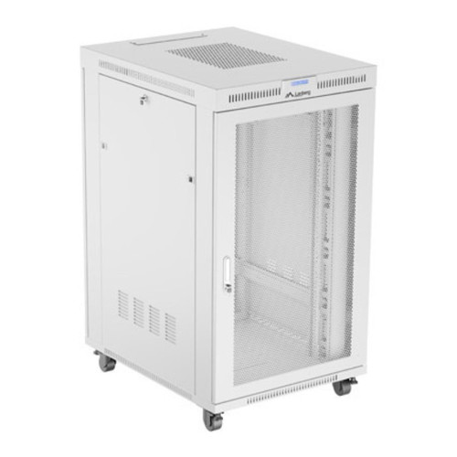 ARMARIO LANBERG RACK 19" 27U 800X1000 FLAT PACK GRIS PUERTA PERFORADA CON LCD-SX30 ARMARIO LANBERG RACK 19" 27U 800X1000 FLAT PACK GRIS PUERTA PERFORADA CON LCD