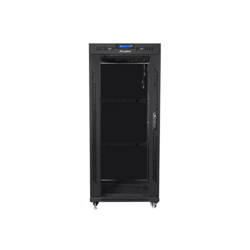 ARMARIO LANBERG RACK 19" 22U 800X800 FLAT PACK NEGRO PUERTA CRISTAL CON LCD-SX30 ARMARIO LANBERG RACK 19" 22U 800X800 FLAT PACK NEGRO PUERTA CRISTAL CON LCD